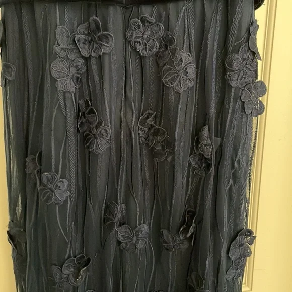 NWT Basix Black Label Navy dress - Picture 6 of 9